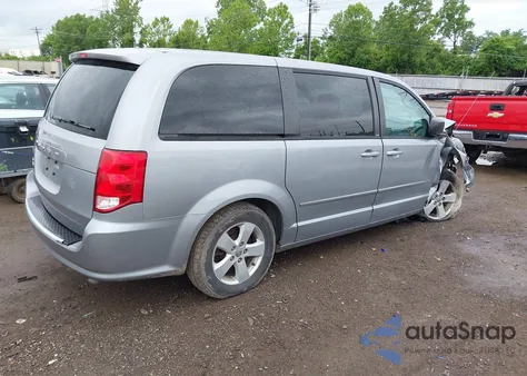 2013 Dodge Grand Caravan Se из США, поврежденный, VIN 2C4RDGBG0DR752808